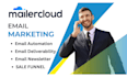setup mailercloud email automation mailercloud email deliverability newsletter