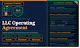 draft a lawyer written llc operating agreement for your single or multi member