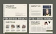 design property investment pitch presentation, development proposal deck