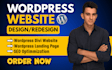 design wordpress business website real estate wordpress website agency website