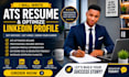 write ats resume and optimize linkedin profile
