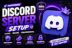 create, setup, and design a professional discord server