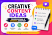 write social media captions and engaging content