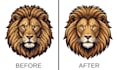 resize your image to a higher resolution