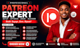 set up and optimize your patreon page