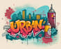 make urban graffiti style artwork for your business