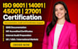 do iso 9001, 14001, 45001, 13485, 27001 documentation, audit and certifications