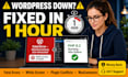 quickly fix wordpress PHP fatal error, white screen, PHP wordpress bug in 1 hrs