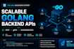 build scalable golang rest api and microservices backend