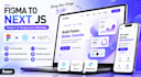 convert figma to react next js website using tailwind CSS
