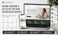 design squarespace website redesign squarespace seo setup