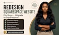 redesign squarespace website fix squarespace bugs migrate to squarespace design