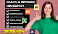 setup billing and invoicing honeybook harvest invoice ninja invoicely scoro xero