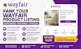 create and optimize product listing on wayfair account