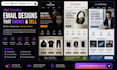 create professional ecommerce email templates