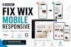 fix wix mobile responsive issues wix studio mobile layout wix automation wix cms