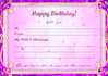 create custom animated anime birthday card illustration