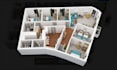 create house isometric plan,2d to 3d interior space render,open roof floorplan