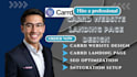carrd website, carrd landing page, carrd co website, one page website carrd