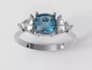 design custom 3d engagement ring cad, jewelry model and realistic rendering
