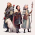 draw your dnd group party illustration