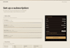 design a japandi one page website in framer