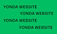 design or redesign your yonda website