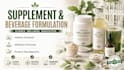 formulate custom supplement vitamin and beverage products