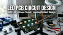design led pcb circuit, smd led board and lighting system design