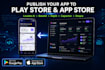 publicar your base44 app lovable app to playstore, appstore using capacitor