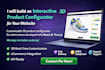 build interactive 3d product configurator with threejs, webgl, react three fiber