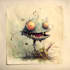 illustrate handmade horror monsters and characters