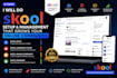 do skool setup, skool community setup, online community setup, skool management