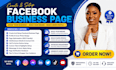 create and setup facebook business page