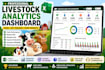 build an agricultural analytics dashboard in excel