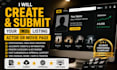 create and submit imdb actor or movie page