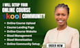 setup skool online community skool community manager skool course creation