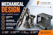 teach fusion 360 cad and mechanical design