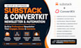 setup substack convertkit newsletter automation subscriber growth email campaign