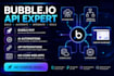 connect nocode bubble io web app to any API and build bubble mvp ai automations