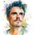 create a stunning watercolor friendship portrait