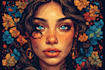 design eye catching vector portrait art and illustration