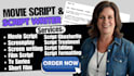 write, edit screenplay movie script treatment feature film script screenwriting
