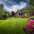 design awesome lawn care or landscape postcard, flyer, eddm