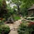 design landscape, terrace, backyard, pool, and patio