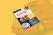 create a stunning trucking freight broker and dispatch flyer