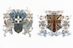 do custom heraldic, shield, family crest logo,