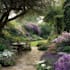 design landscape, terrace, backyard, pool, and patio