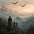 draw a fantasy book cover illustration
