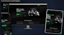 responsive landing page HTML CSS